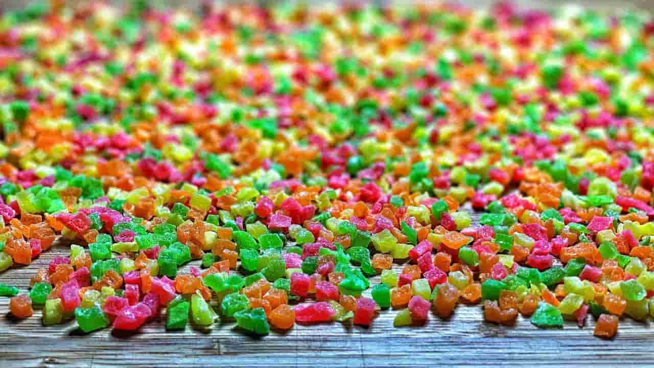 تصویر 2 از میوه خشک حبه ای با قطعات کوچک و نرم